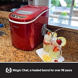 Magic Chef Countertop Ice Maker - Mini Portable Ice
