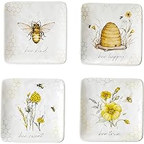 Certified International Bee Sweet Dinner Plates, Set Of 4,, 43% OFF