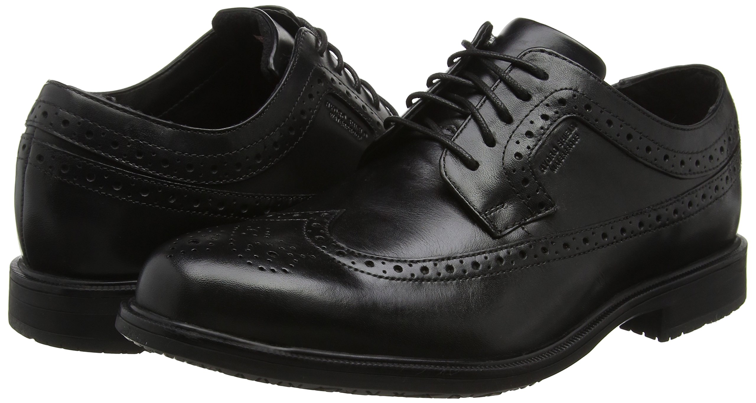 rockport dustyn waterproof wingtip brogues