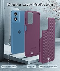 FNTCASE for Motorola Moto G-Play-2024 Case: Dual