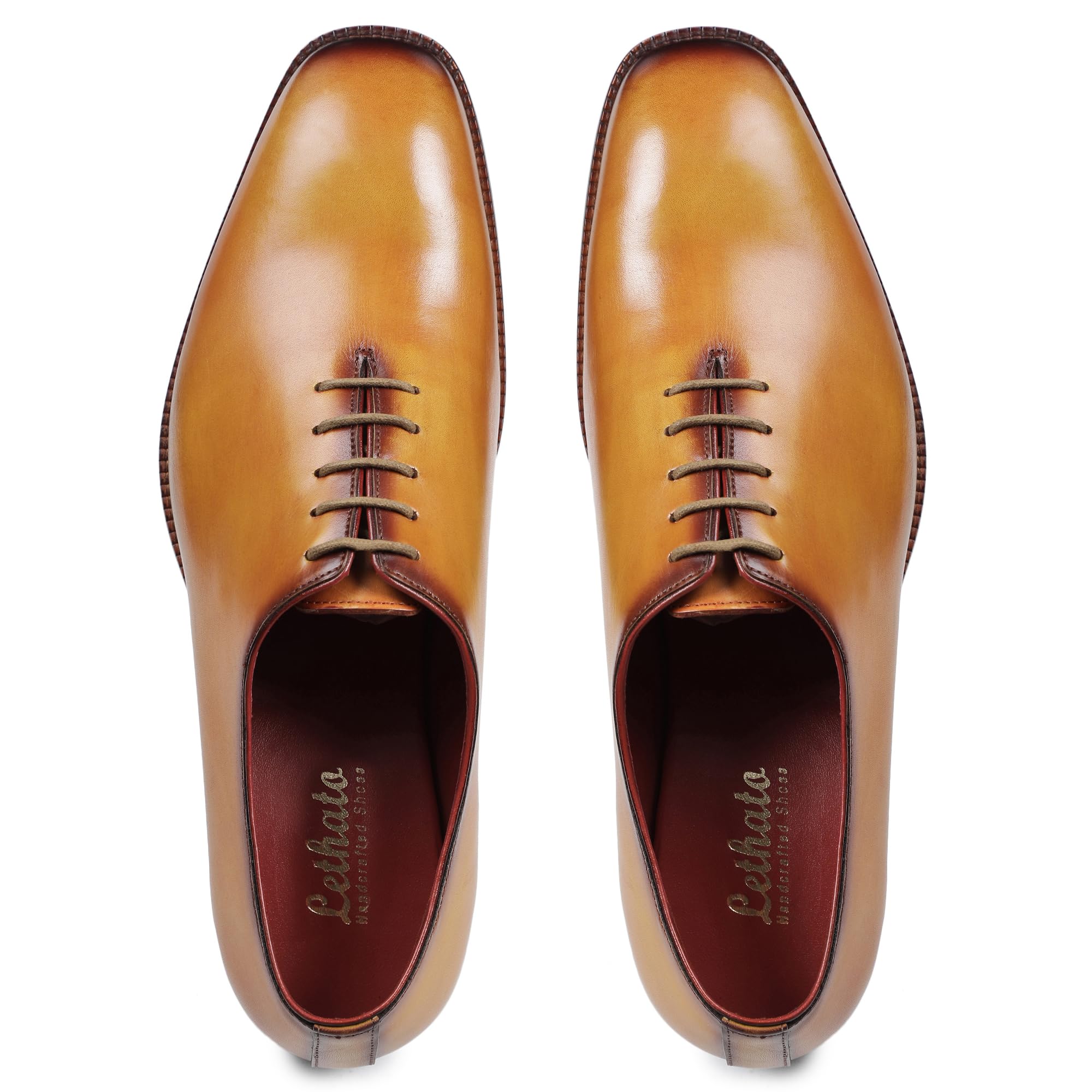 Mua Lethato Handcrafted Wholecut Oxford Men display picture 1