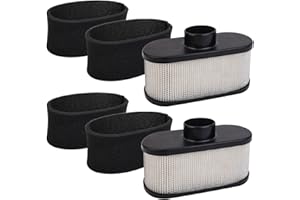 WNOOENG 2 Pack 11013-0752 11013-0726 Air Filter 11013-7046 Pre Filter for Kawasaki FR691V FR651V FR730V FS481V FS541V FS600V FS651V FS691V FS730V 4-Stroke Cycle Engines