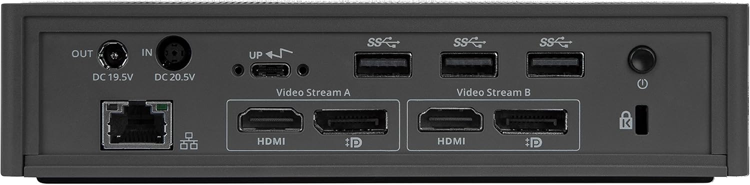 Targus USB-C Universal DV4K Docking Station with 100W Power (DOCK190USZ): Computers & Accessories