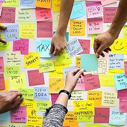 ZCZN 400 Sheets Pop-up Sticky Notes, 3 x 3