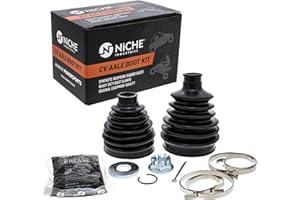 NICHE Rear CV Axle Boot Kit For Honda Pioneer 1000 1000-S 42240-HL4-A01 UTV