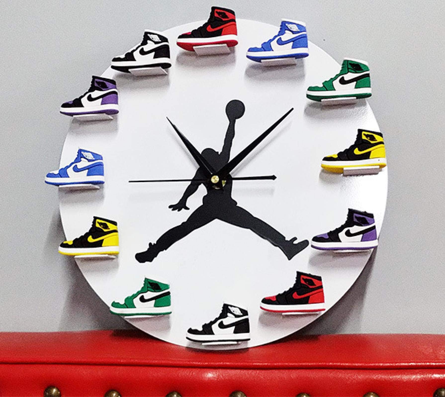 Linyin Aj Clock Basketball Supplies 3d Three Dimensional Shoe