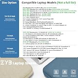 ZYB 15.6 Inch Laptop Sleeve Shockproof Waterproof Case with Accessory Bag view 3
