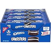 OREO Cakesters Soft Snack Cakes, 8-3.03 oz Snack Packs | 3 Snack Cakes Per Pack, Individually Wrapped