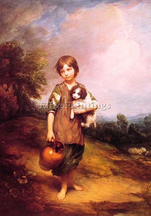 Amazon Com Thomas Gainsborough Cottage Girl Dog Pitcher Artist