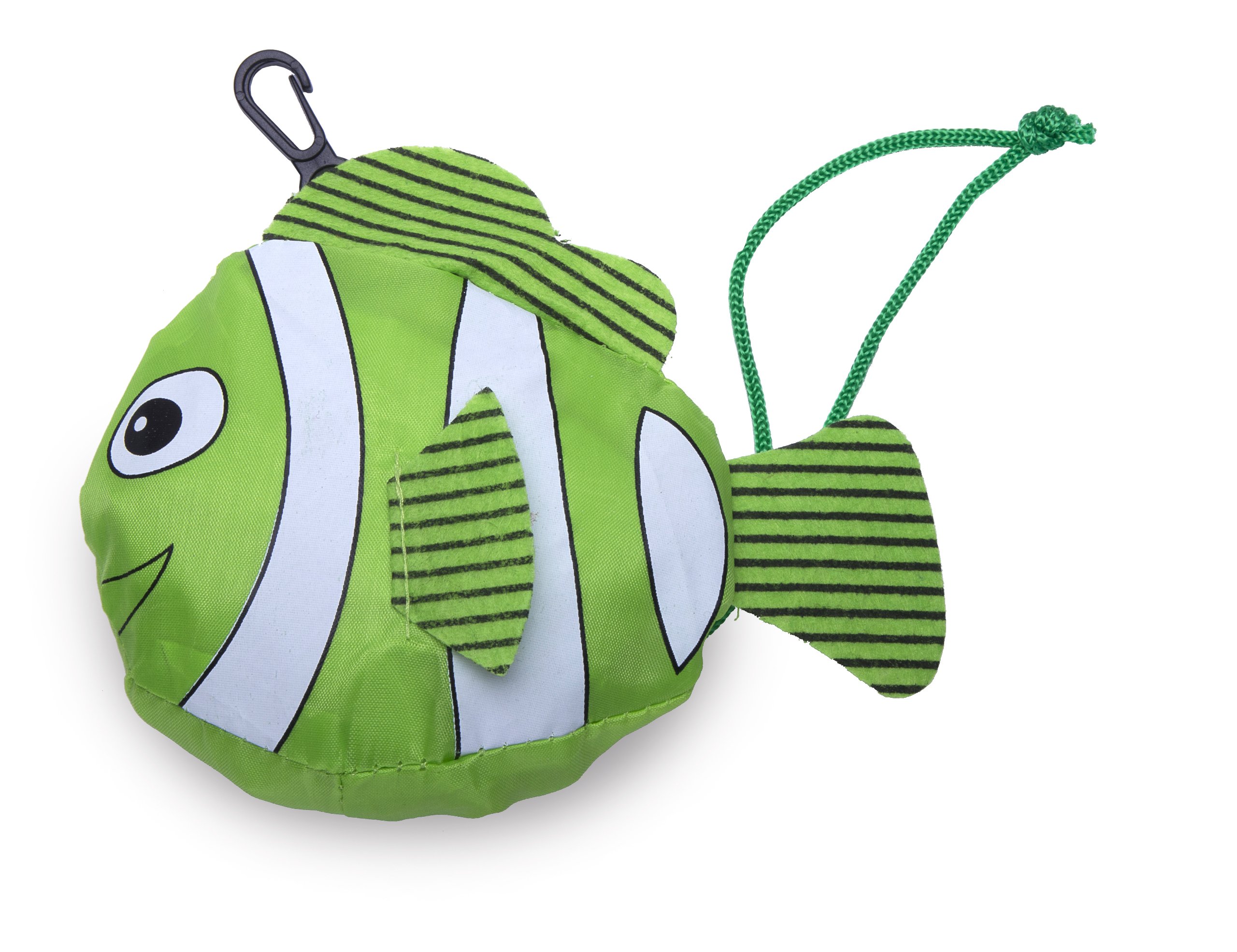 My Home Foldable Reusable Bag Fish Green