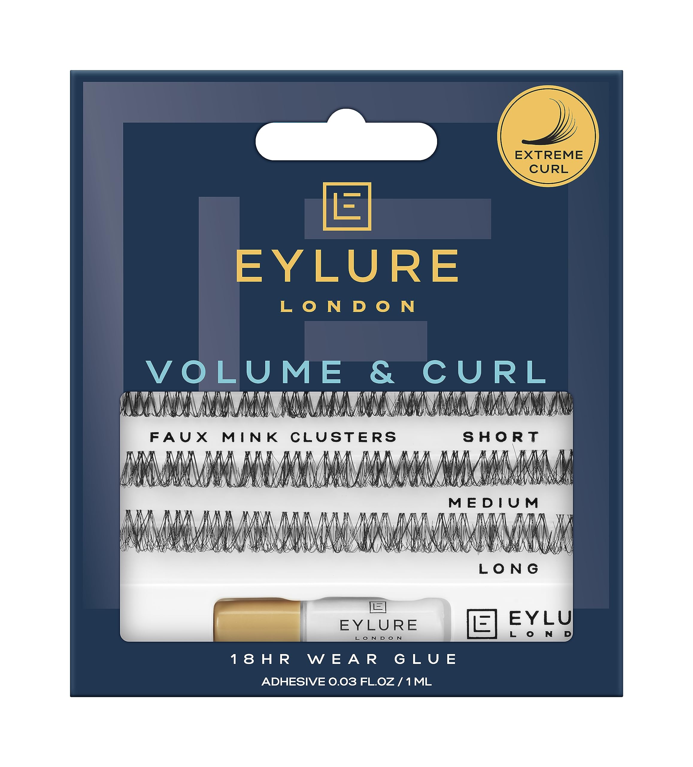 Eylure Extreme Curl Clusters, 1 count (Pack of 1) (packaging may vary) — image 1