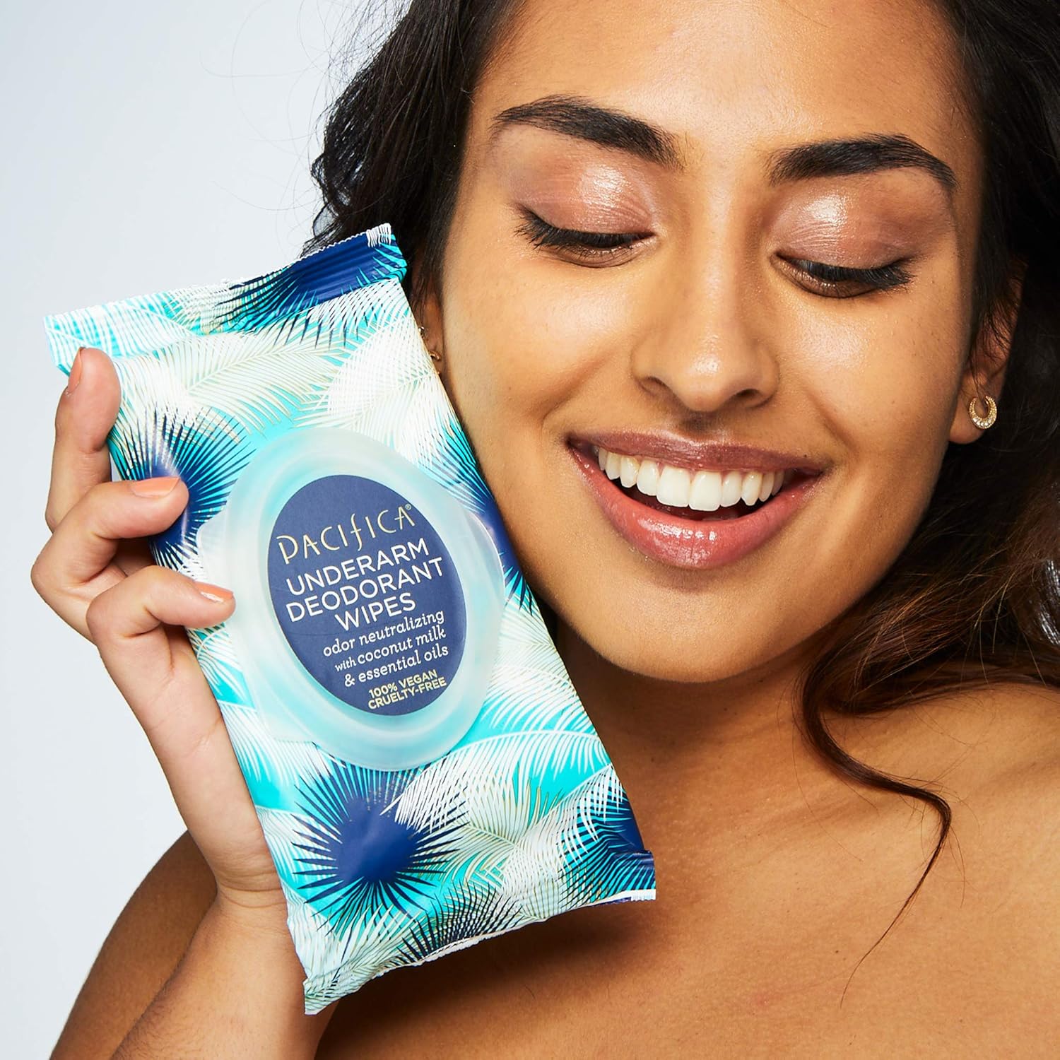 Pacifica Beauty Underarm Deodorant Wipes, Coconut Milk & Essential Oils, 30 Count: Beauty