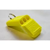 ACME Genuine Professional Quality BPA Free Plastic No. 635 Tornado AIRFAST Whistle, Medium Sized, High-Pitch, pealess, 117 dBA, Designed and Made in The UK.