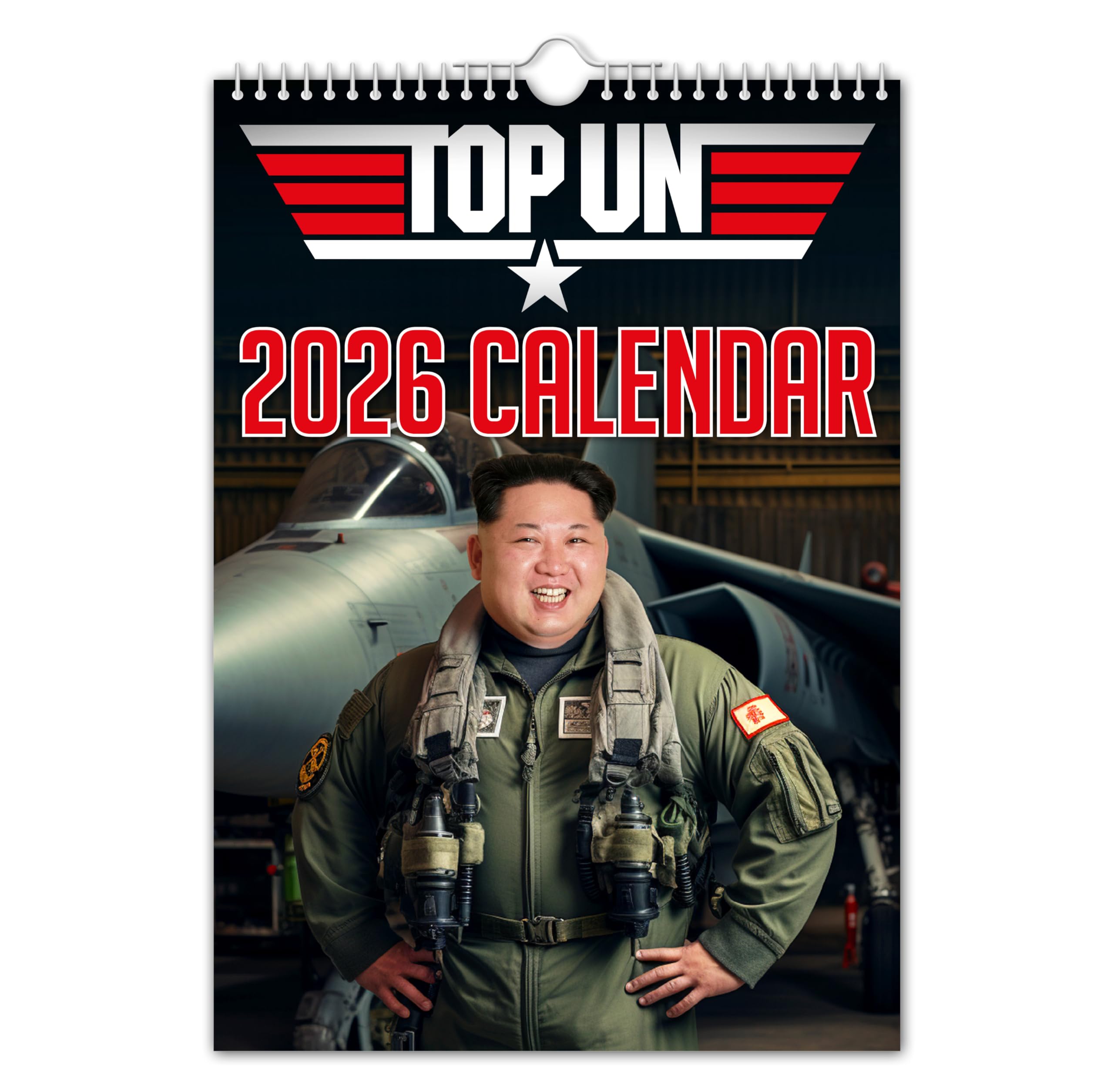 The Calendar King // Top Un - 2026 Wall Calendar (Full Colour, A4 Size)