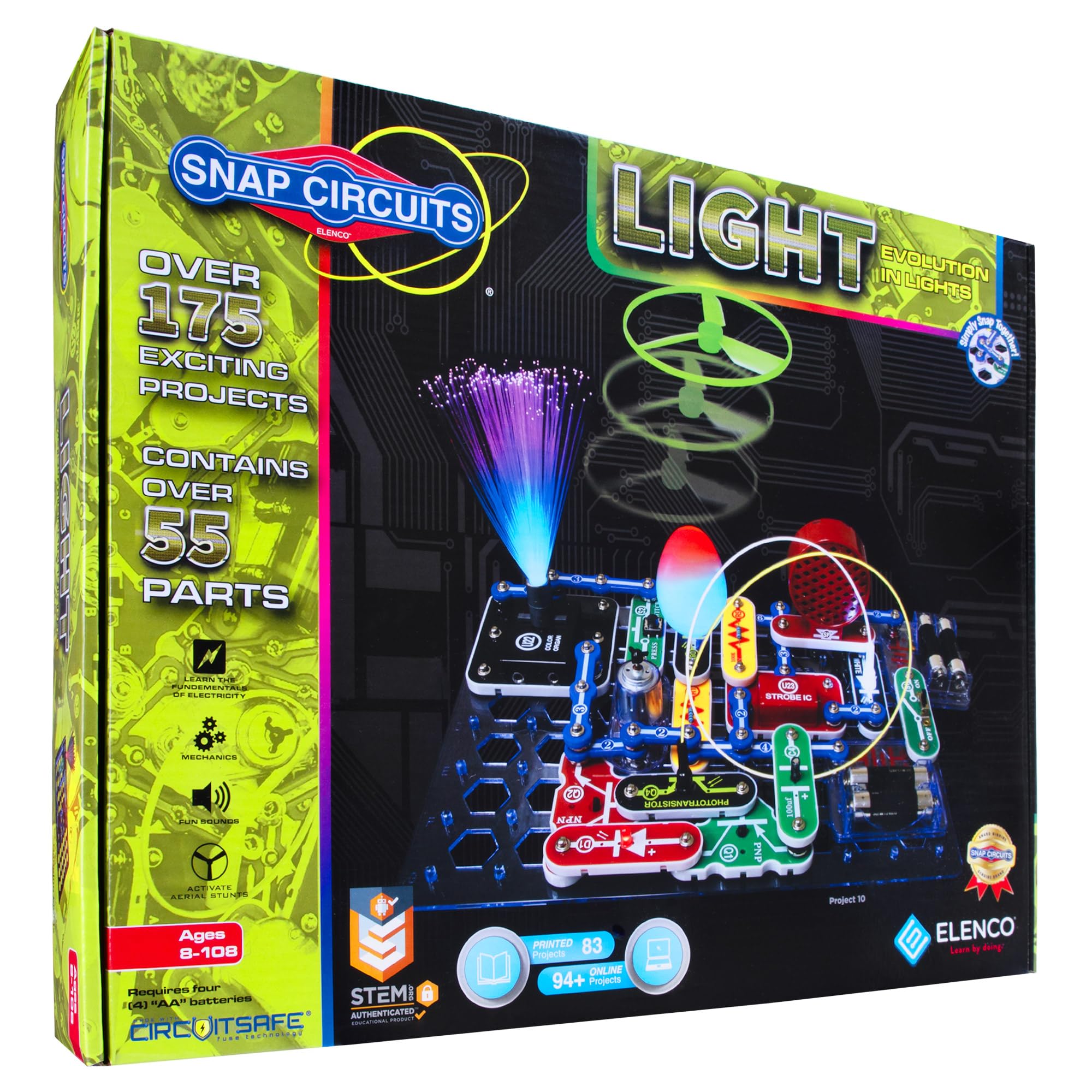 Mua Snap Circuits LIGHT é »å­ æ© å ¨æ ¢æ¤ ã ­ã ã 175ä»¥ä¸ ã ®ã ¨ã ­ã