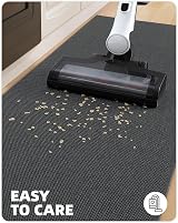COLOR&GEOMETRY Kitchen Rug 43x120cm Non Slip Grey Washable Runner view 9