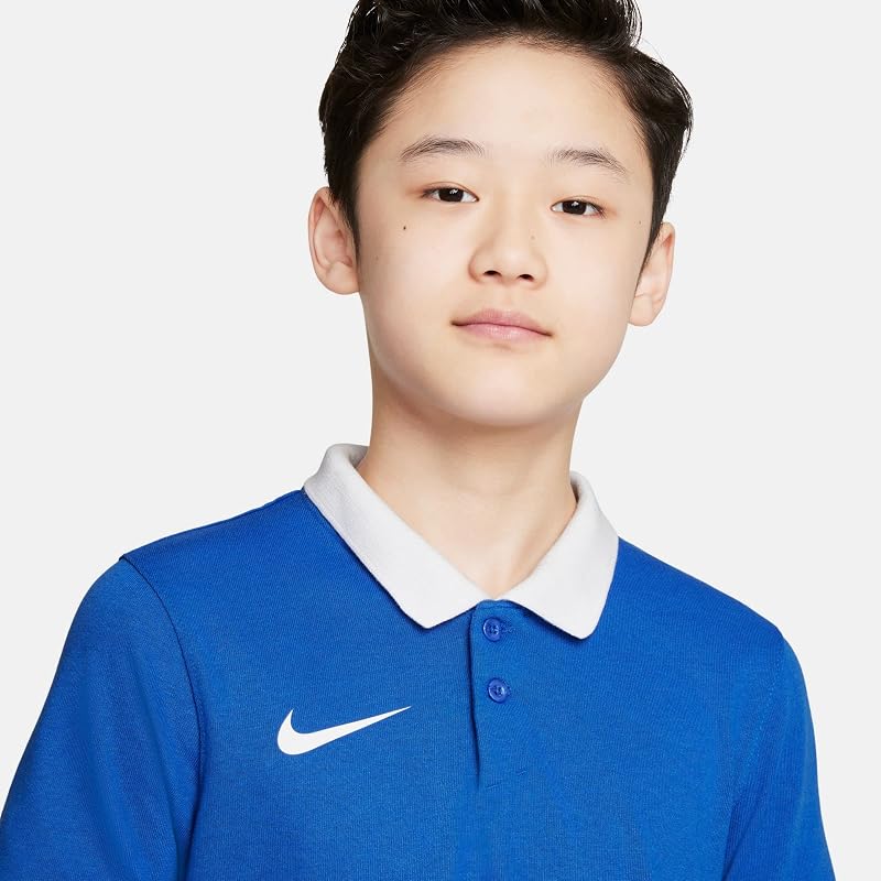 CW6935-463 Y NK DF PARK20 Polo SS Polo Shirt Unisex ROYAL Blue/White/White Größe M