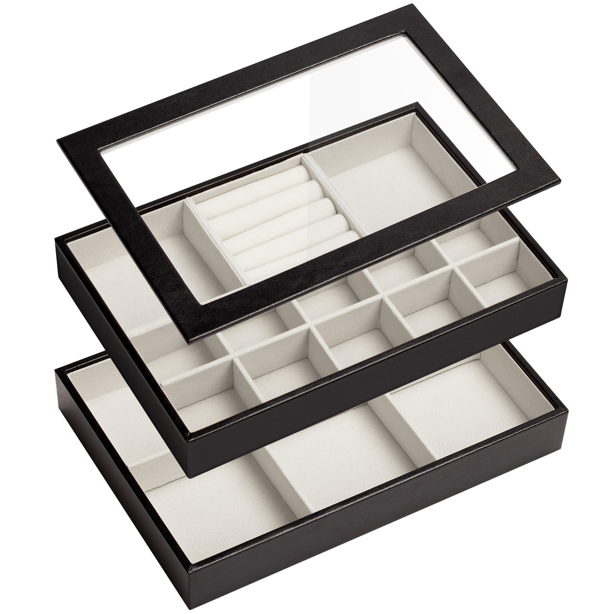 ADEL DREAM Stackable Jewellery Tray Jewellery Shadow Pan Storage Drawer Storage Jewellery Storage Women Jewellery Storage Sheet