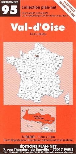 Download Carte routière : Val-d'Oise PDF