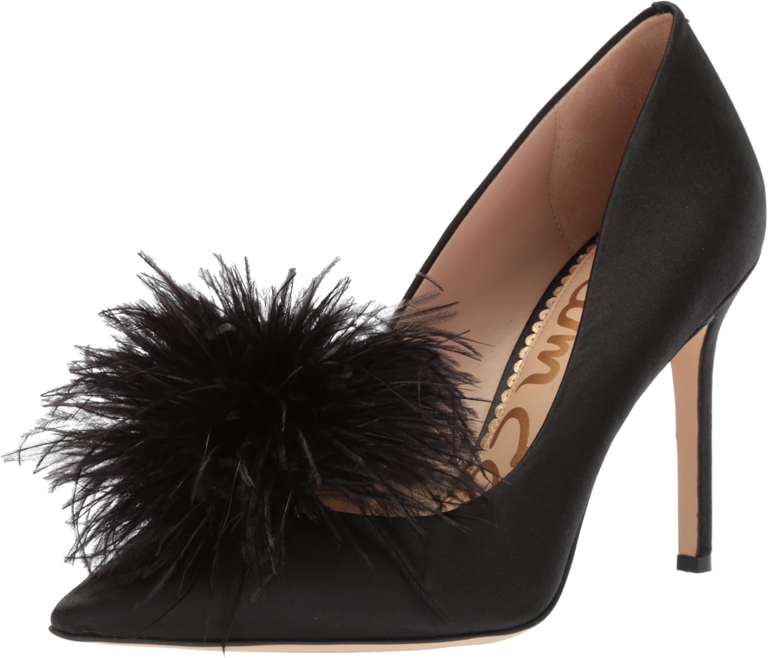 sam edelman haide feather pompom pump