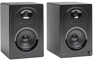 Samson Pair M50 5" Powered Studio/Computer/Podcast Reference Monitors Speakers