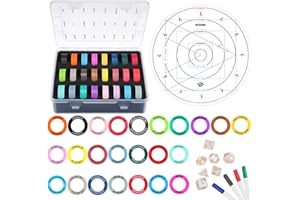 ALIZERO Tabletop RPG DND Condition Markers Set and Spell AOE Damage Marker D&D Area Effect Template, with 96 DND Status Effect Markers in 24 Frequently Used Conditions