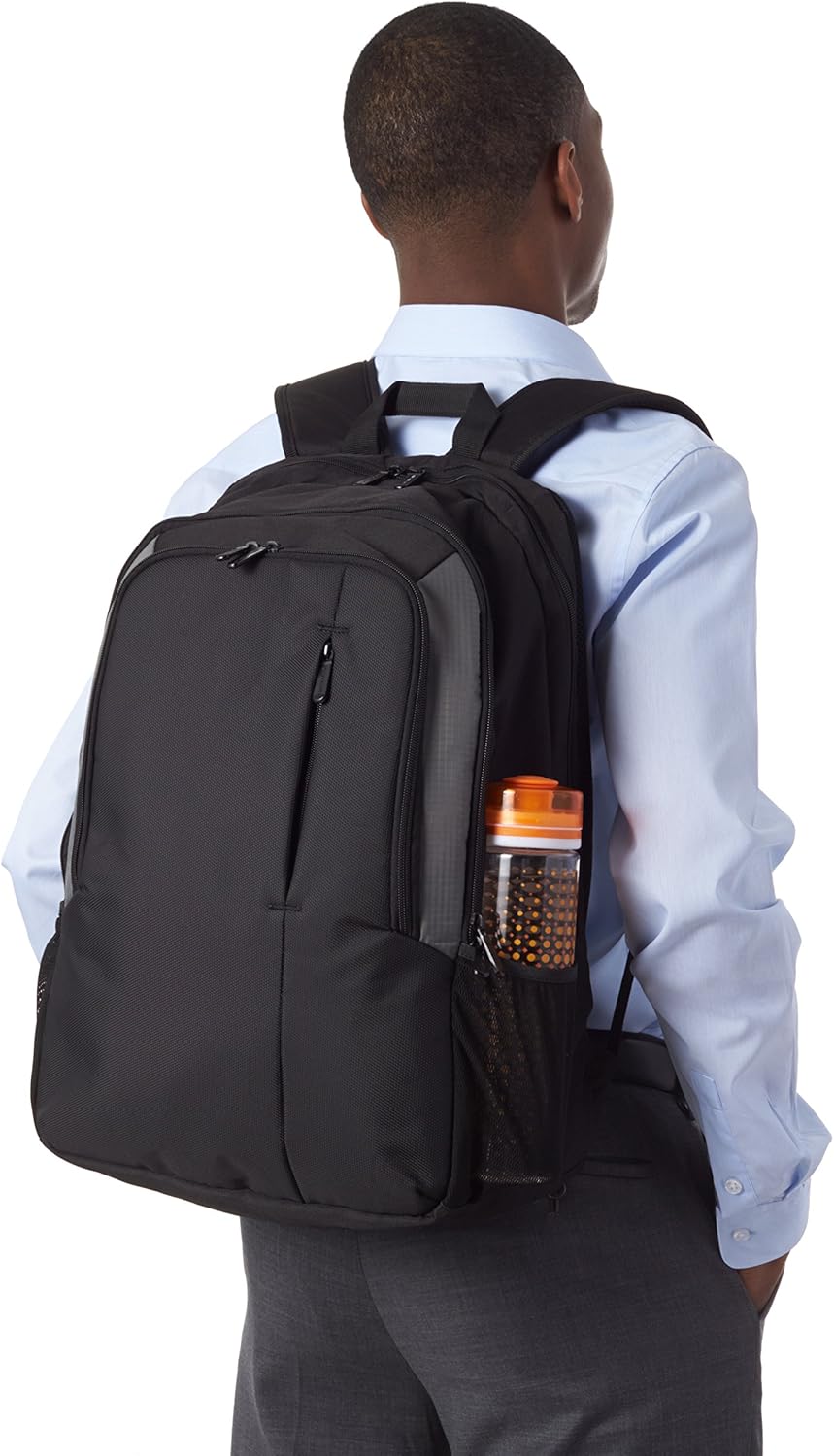 Basics Laptop Computer Backpack - Fits Up To 15 Inch Laptops: Computers & Accessories