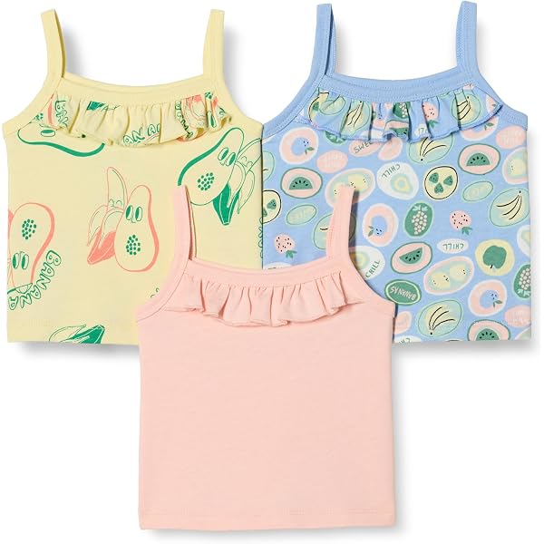 Crop Top Bambina Designer Floss Neon Rosa - Maglietta Fashion 5-13 Anni A2Z 4 Kids®