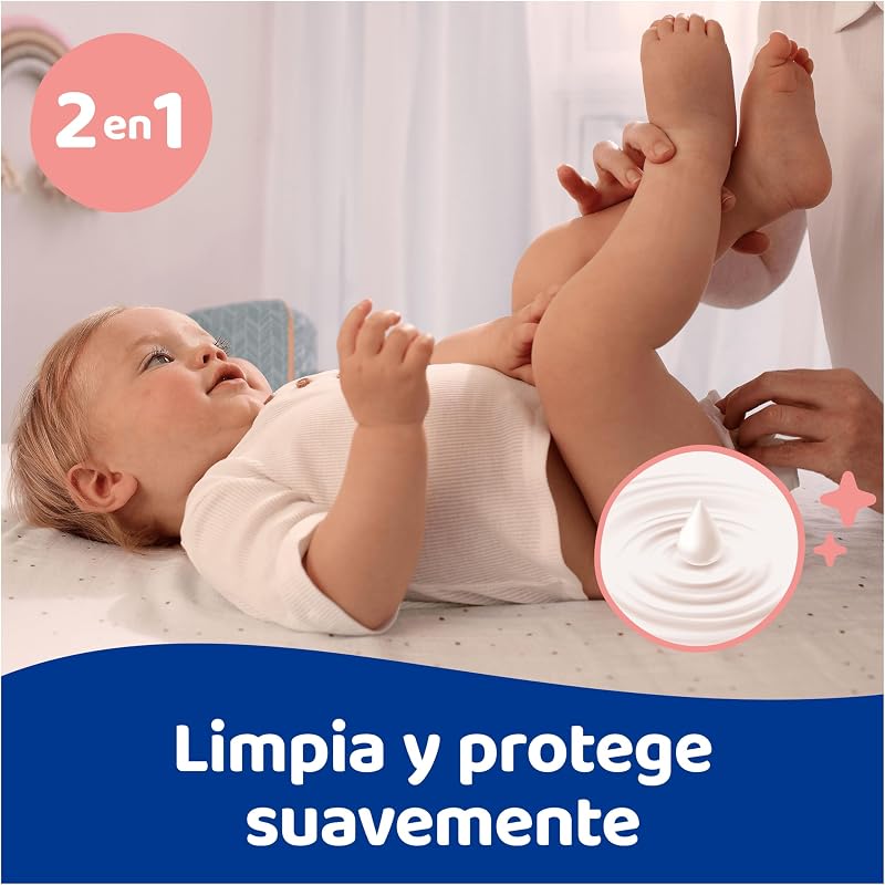Lenços umedecidos dodot sensitive - pacote de 4 x 54 lenços umedecidos - total: 216 lenços umedecidos