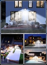 Brightown 35W 3000LM LED Motion Sensor Security Light IP66 Waterproof Outdoor view 8