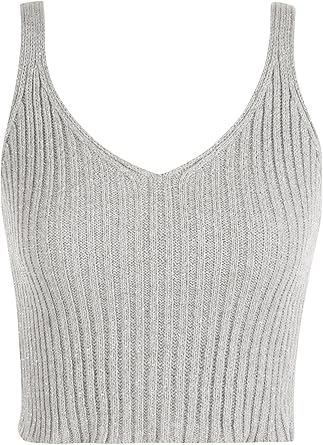 knitted vest crop top