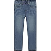 Lucky Brand Boys' Pull-On Stretch Denim Jeans, 5-Pocket Style & Drawstring Closure