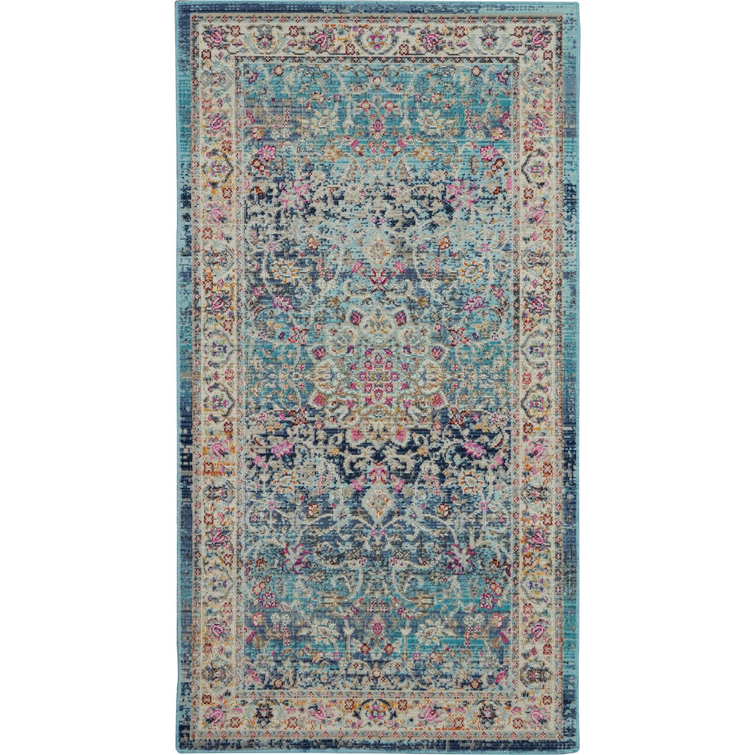 Rugs Direct Rug, Blue, 2'X4'