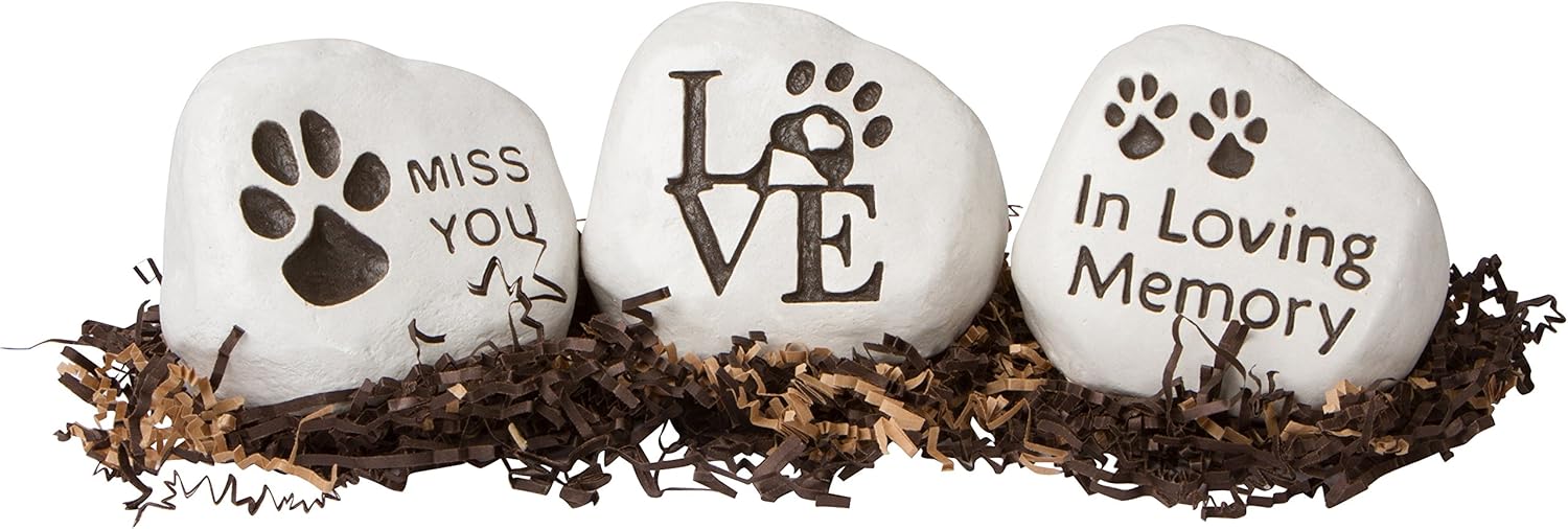 Best 4 Solar Dog Animal Paw Print Lights Garden