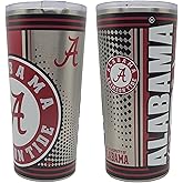 boelter brands NCAA Hero Digital Stainless Steel Vacuum Insulated 20oz Ultra Travel Tumbler (Alabama Crimson Tide)