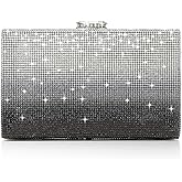 CARIEDO Women's Sparkling Clutch Purse Elegant Glitter Evening Bags Bling Evening Handbag for Dance Wedding Party Prom Bride