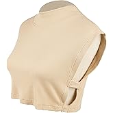 Eyibenlilan Fake Turtle Neck Detachable Collar Base Layer Top Comfortable Dickey Collar for Daily Wear