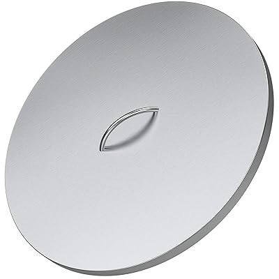 Buy Stanbroil 22 Stainless Steel Fire Pit Cover Fits 19 Inch Round Drop In Fire Pit Pan And 18 Round Flat Fire Pit Pan Online In Turkey B08ksqy9zl