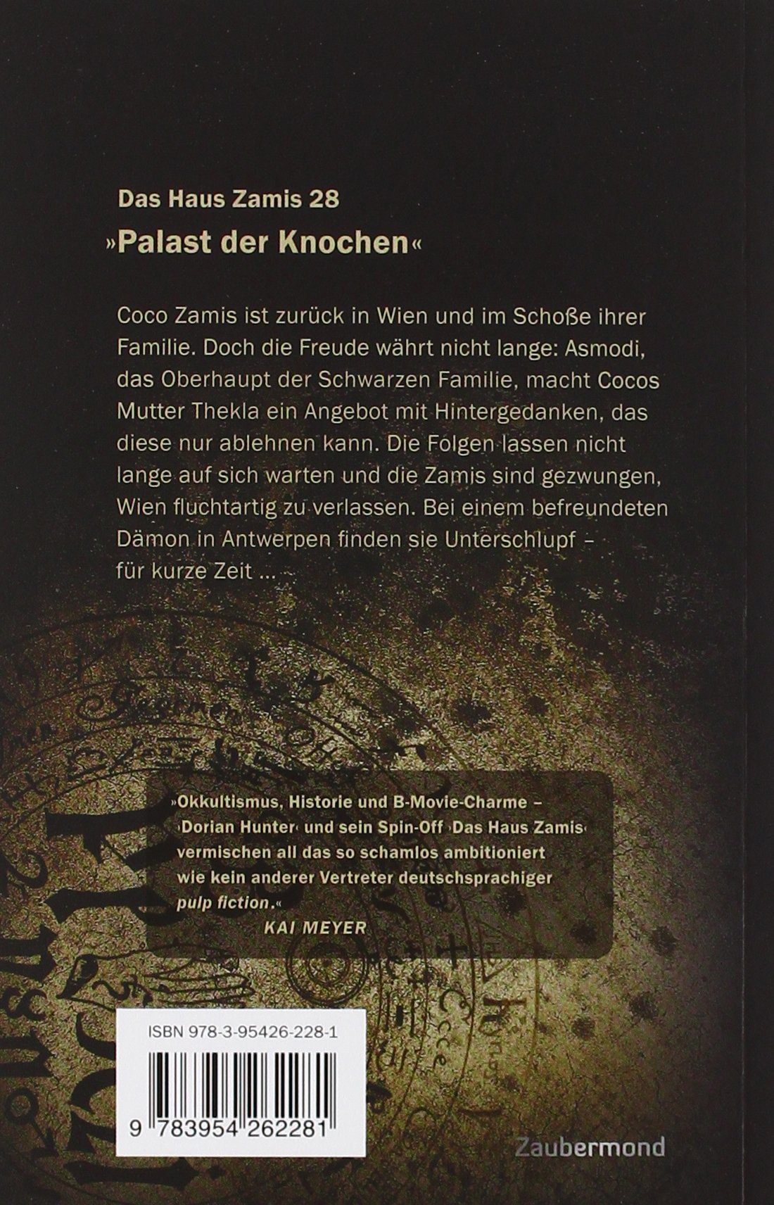 Das Haus Zamis 28 Palast Der Knochen Catalina Corvo Logan Dee