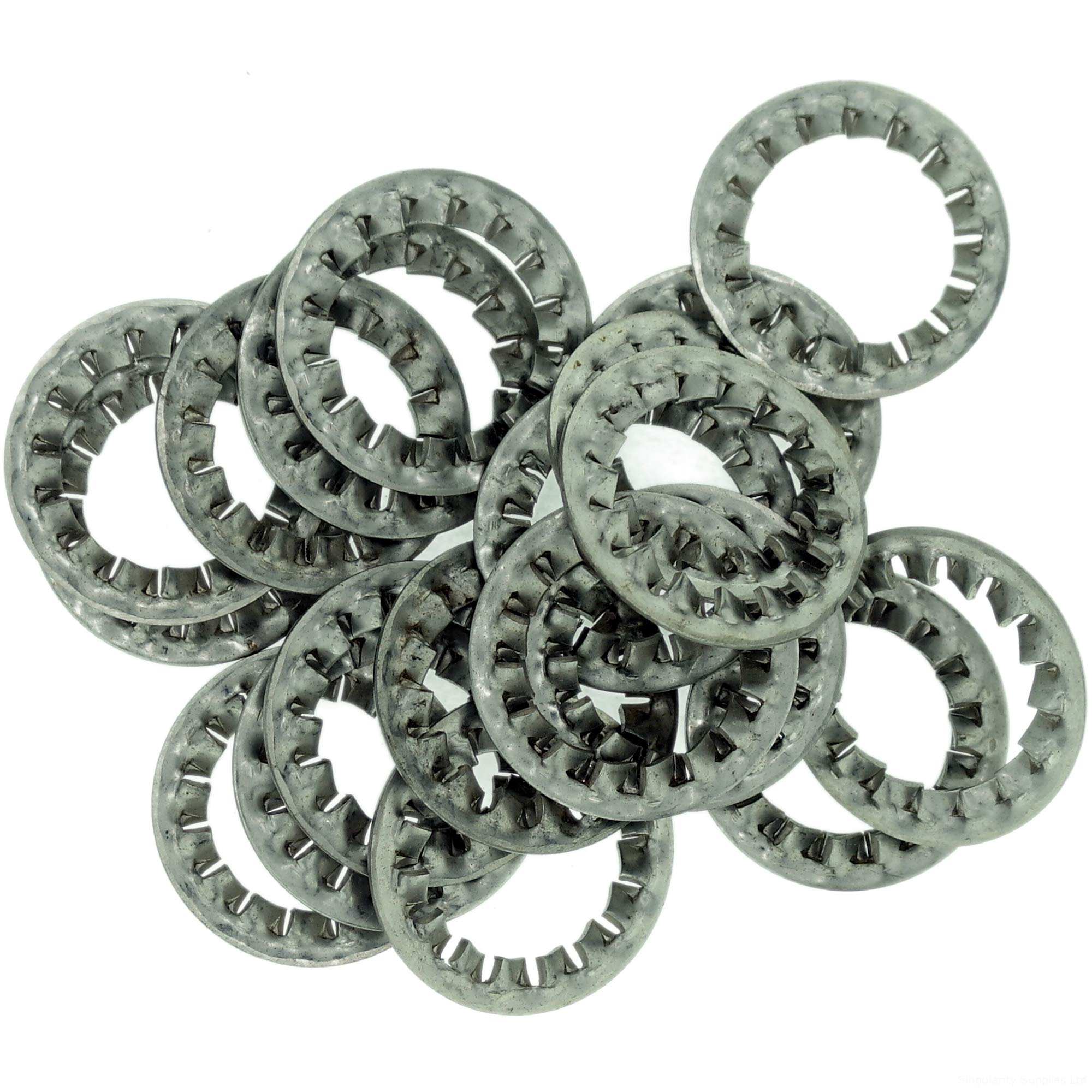 M30 (30mm) Shakeproof Washer (Internal Serrated) - Stainless Steel (A2) (Pack of 10) โ image 1