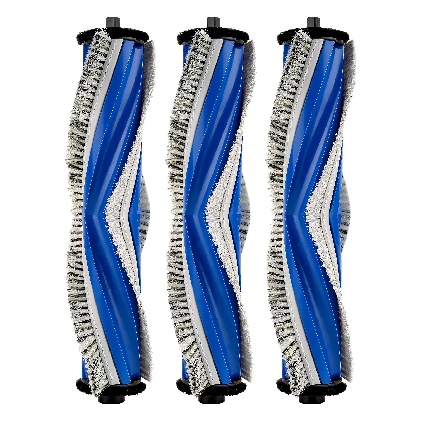 Photo 1 of (3 Pack) Roller Brushes Compatible with ECOVACS DEEBOT T30 Pro Omni/ T30 Omni/ T30S/ T30S Combo/ N20 plus/ N20 Pro PlusYeedi M12 Pro+ Robot Vacuum, Main Brush Replacement Multi-Surface Brushes
