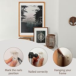 Gdfmsc 11x14 Picture Frame with Mat for