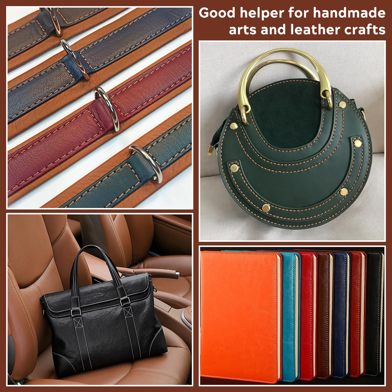 2PCS Tracing Wheel,Professional Stitch Marking Spacer,Wood and Stainless Steel Pounce Wheel,Pounce Wheel for Sewing Patterns with Wooden Handle forTracing Paper and Leather Crafts