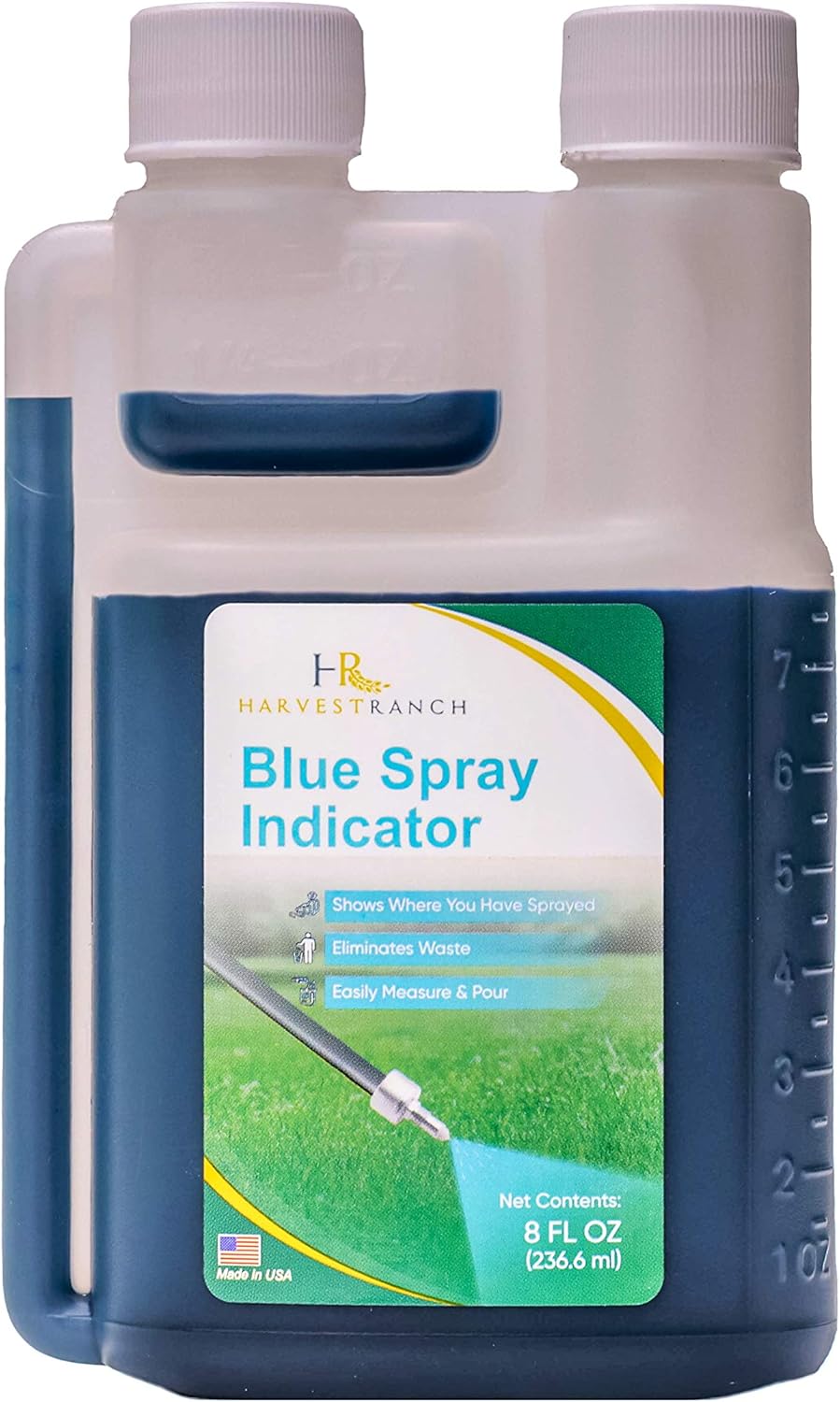 Harvest Ranch No Mess Herbicide Dye Blue Lawn Dye for