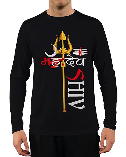 mahadev t shirt full sleeve