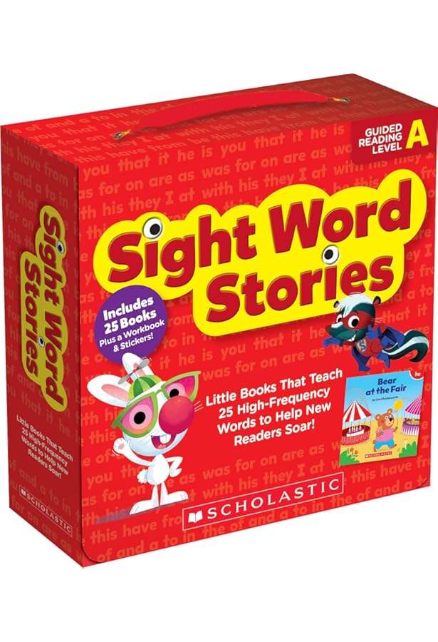 Amazon.com: Sight Word Stories: Guided Reading Level B: Fun Books