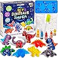 Original Stationery Dinosaur Soap Making Kit for Kids, DIY Soap Kit with Dino Shaped Trays, Soap Base, Ink Colors and Scents, Fun Educational Science Kits for Boys and Girls, Creative Kids Toys