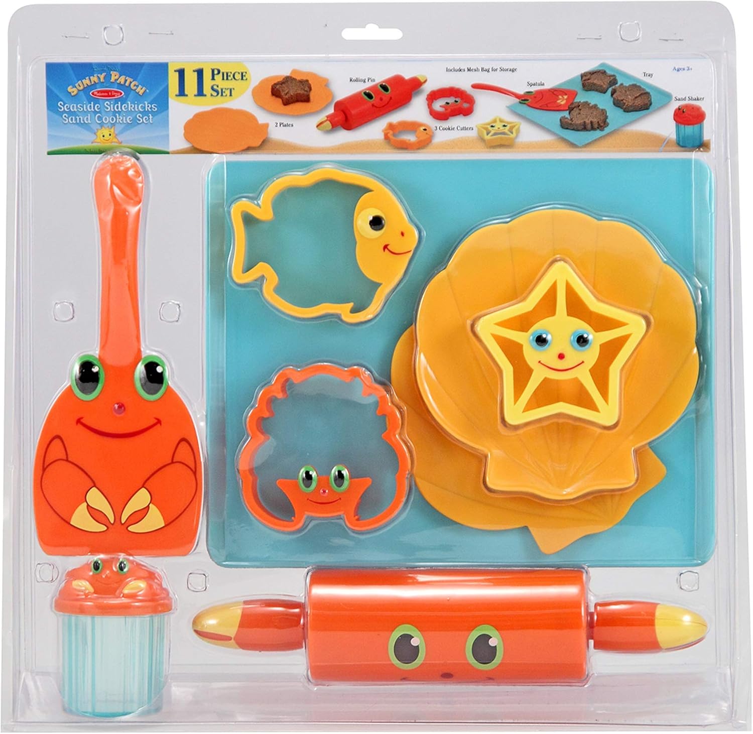 melissa & doug sunny patch seaside sidekicks sand baking set