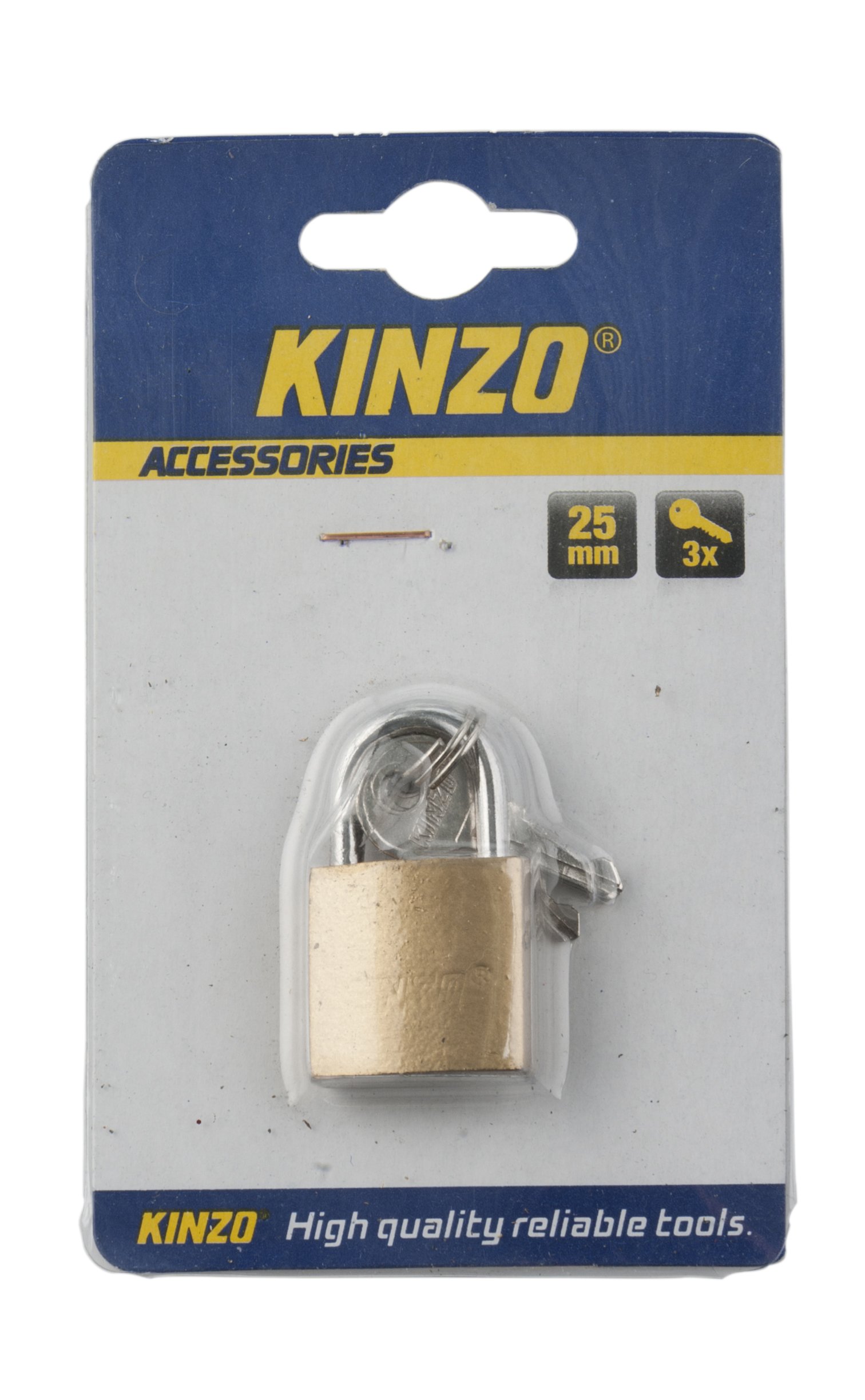 Kinzo OT 48734 Padlock, 25 mm