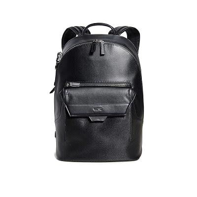 tumi ashton marlow backpack Tumi Mens Ashton Marlow Backpack, Black Perforated, Comoros